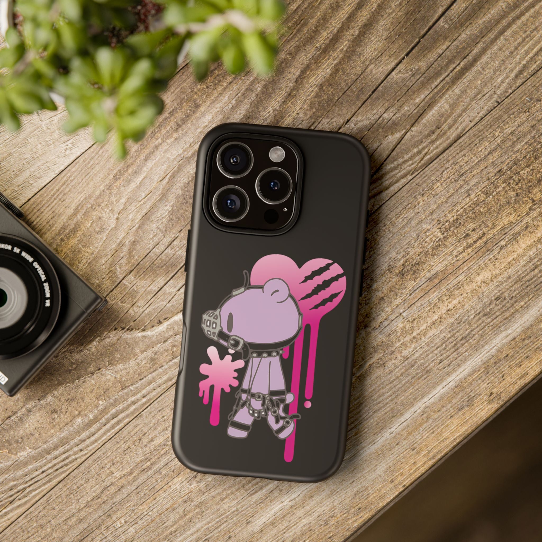 Gloomy Bear x DEDGRL6 "Jelly Heart" Tough Cases